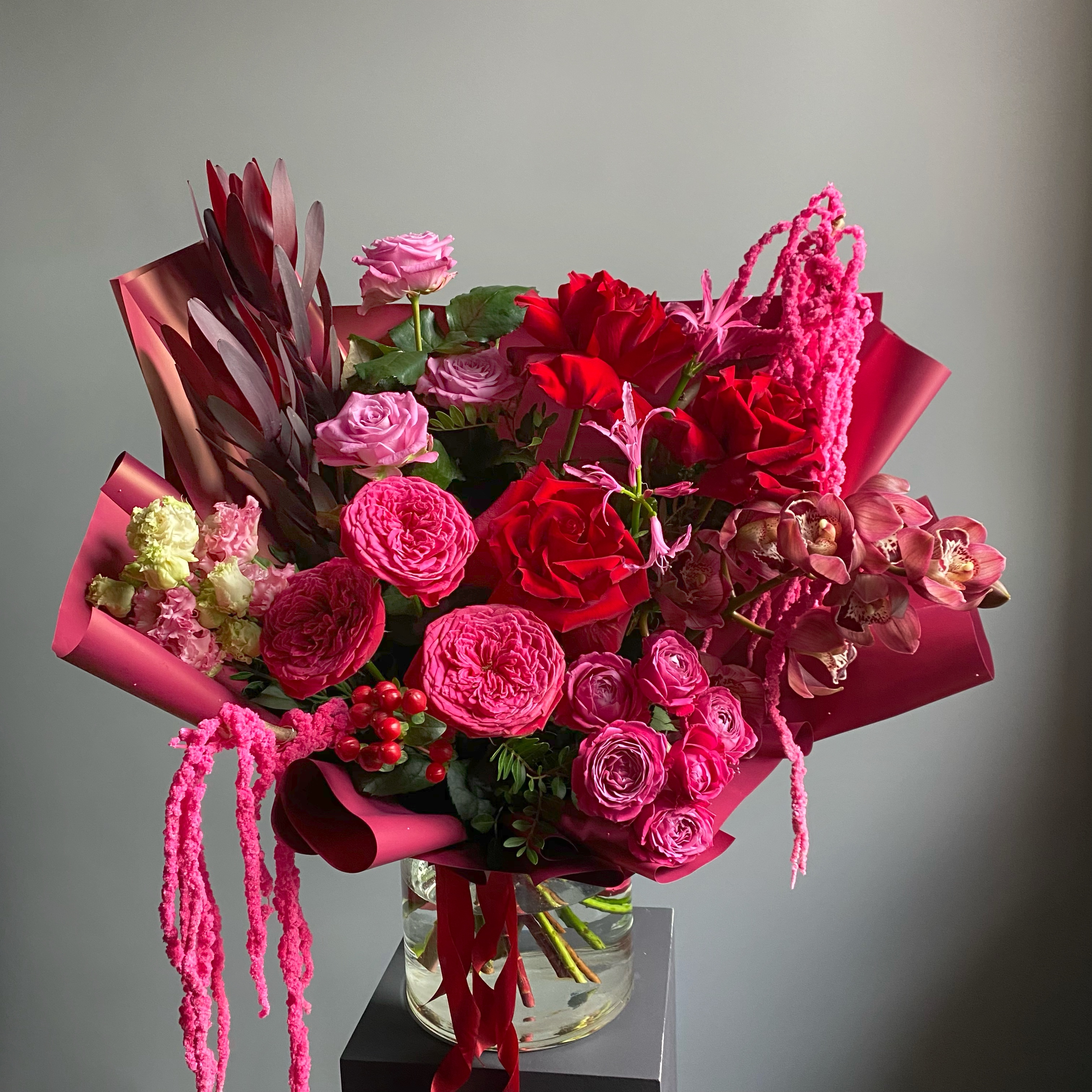 Букет "Красная королева"