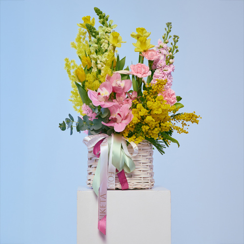 Корзина "Весенний вальс" (M)