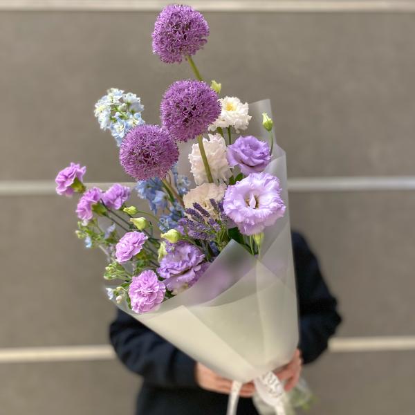 Букет "Пурпурный звон"