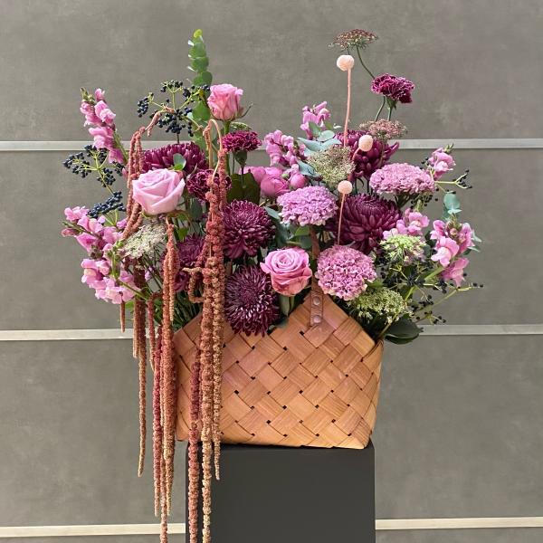 Корзина "Лиловое облако"