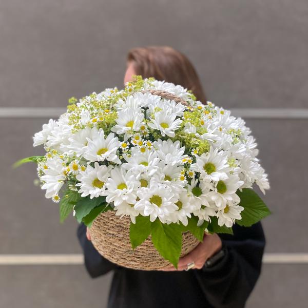 Корзина "Нежное лукошко"