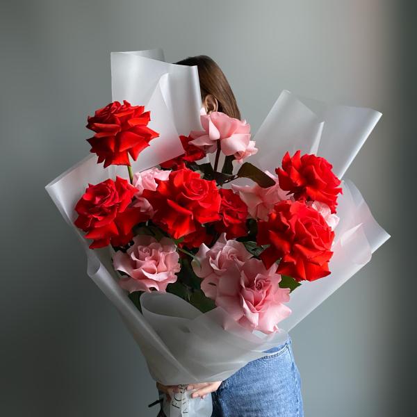 Букет роз микс