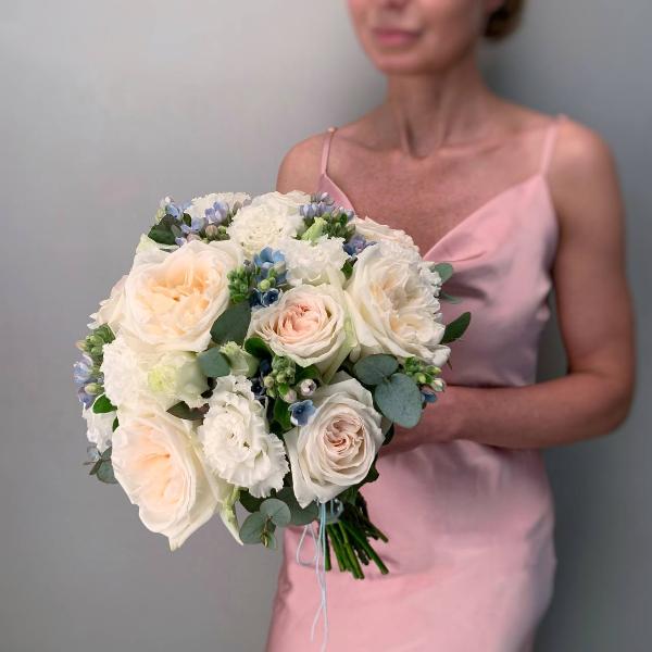 Букет свадебный "Звездная ночь"