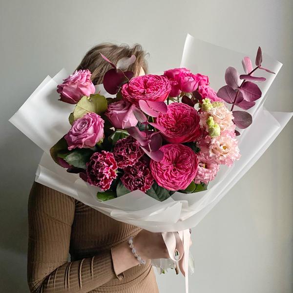 Букет "Винный поцелуй"