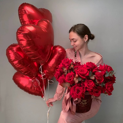 Сет шаров "Red" 5шт