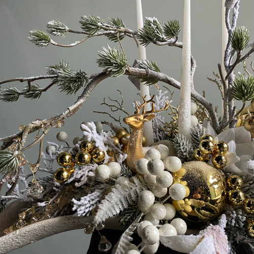 Новогодняя композиция "Luxury" размер XL