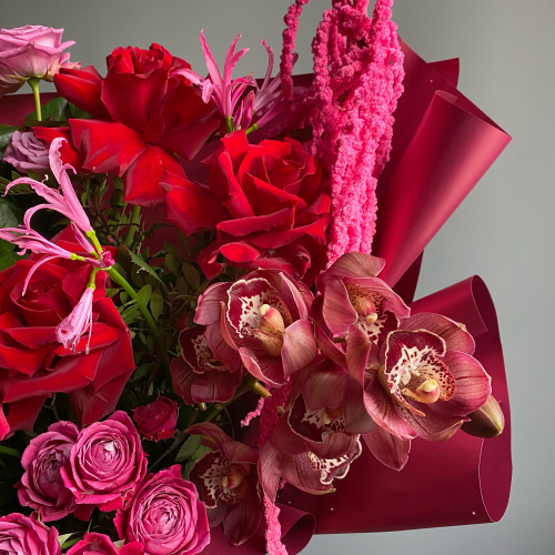Букет "Красная королева"