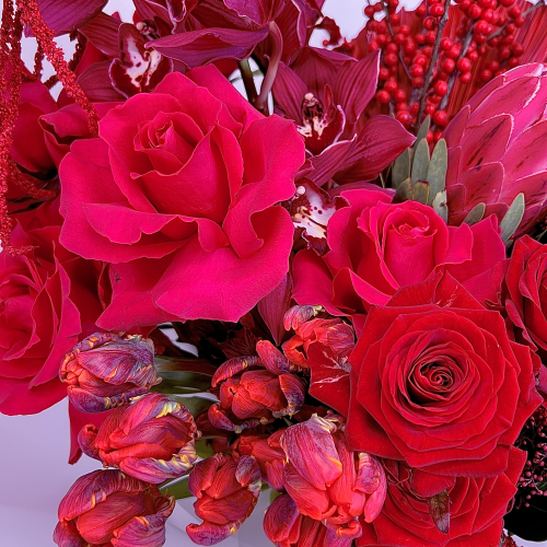 Букет "Бархатный вечер"