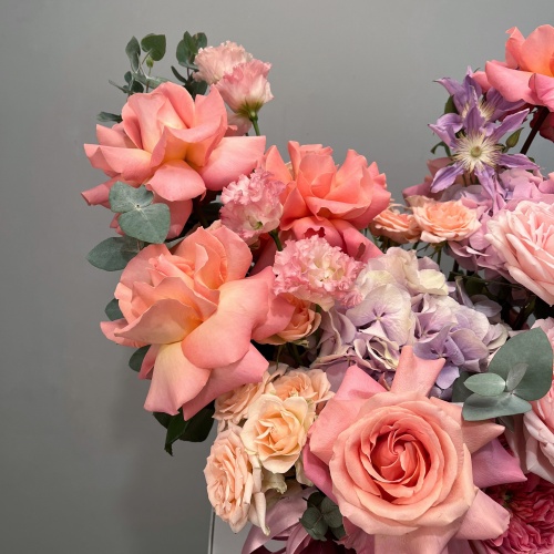 Композиция "Сладкий персик"  L