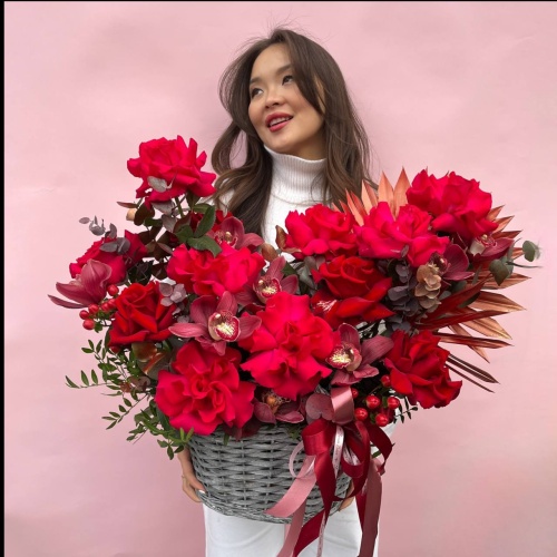 Композиция "Бархатная лента" М