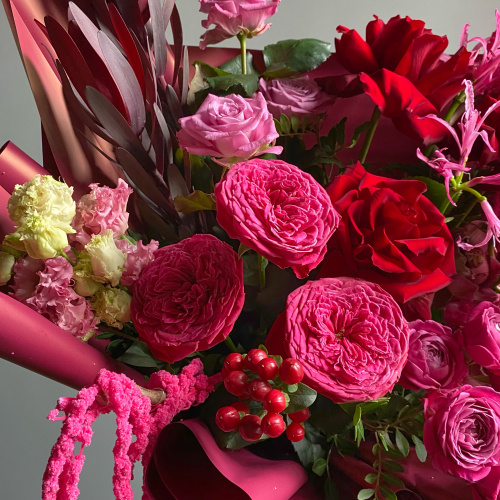 Букет "Красная королева"