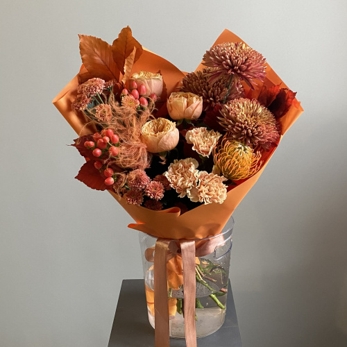 Букет "Теплый ноябрь"
