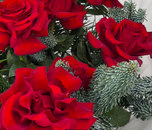 Новогодний Букет "Рождественская Звезда"