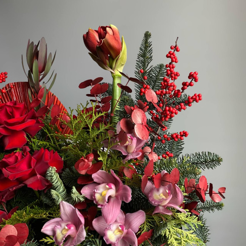 Корзина " Зимняя Страсть"