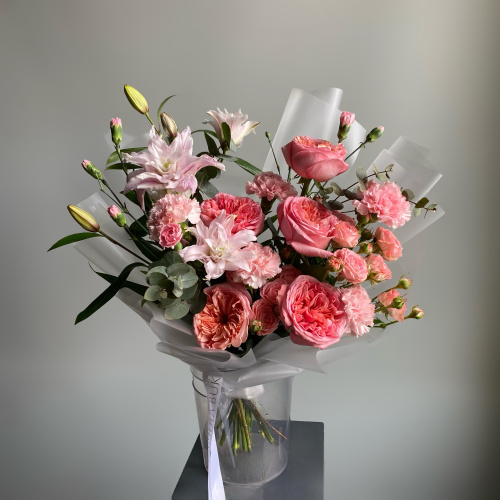 Букет " Коралловый восторг"