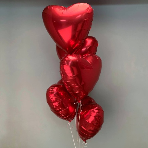 Сет шаров "Red" 5шт