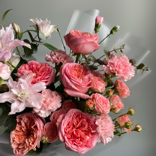 Букет " Коралловый восторг"