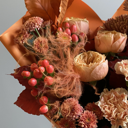 Букет "Теплый ноябрь"