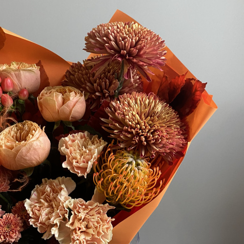 Букет "Теплый ноябрь"