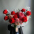 Букет "Нежный рубин"