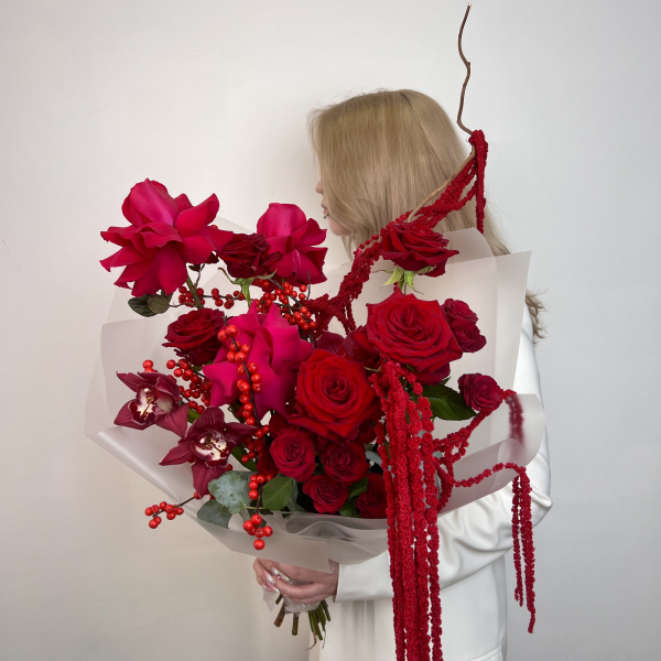 Букет "Бархатный вечер"